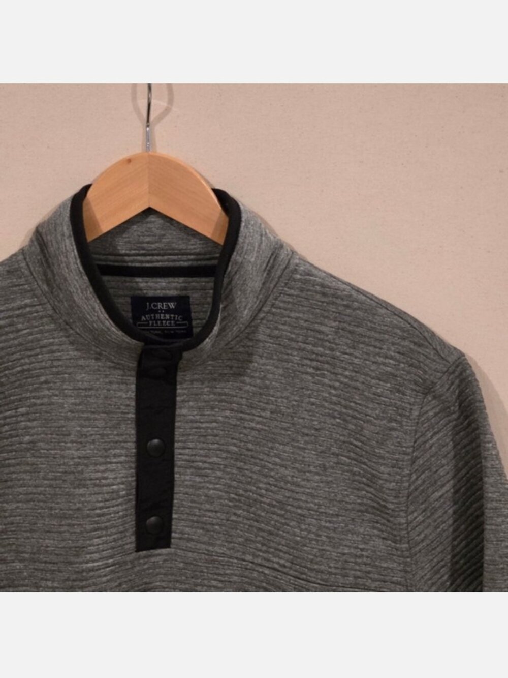 J.Crew Quilted Pullover M